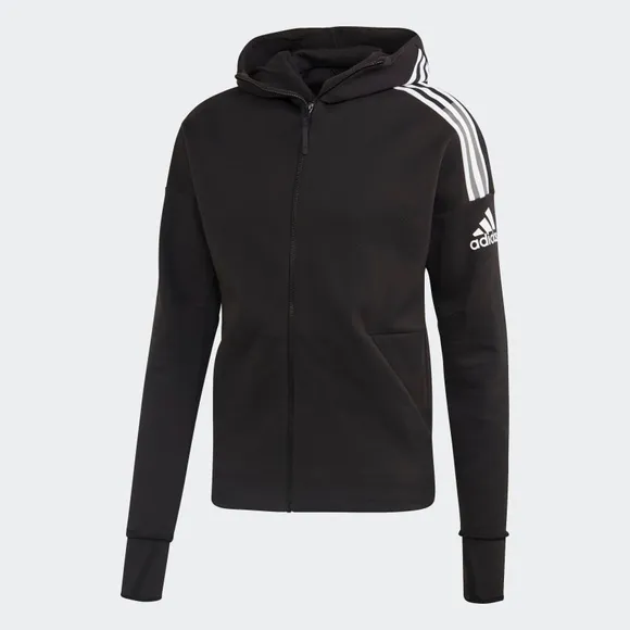 Толстовка Adidas M ZNE hd 3ST BLACK FQ7229