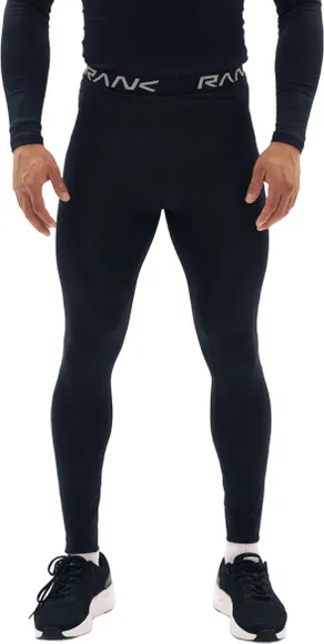 Тайтсы компрессионные RANK Man, Compression Leggings, Black/White 1001010-002