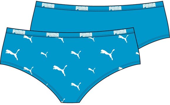 Трусы (2 шт) PUMA WOMEN CAT LOGO HIPSTER 2P PACK 93817702