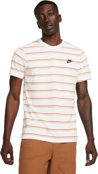 Футболка Nike M NSW TEE CLUB STRIPE DZ2985-100