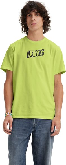 Футболка Levis Levi's Original GRAPHIC CREWNECK TEE GREENS 22491-1302