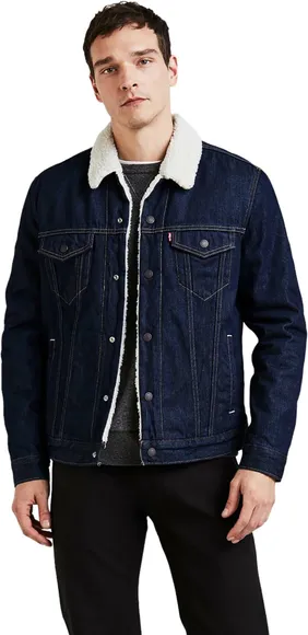 Куртка утеплённая Levis Levi's Original TYPE 3 SHERPA TRUCKER ROCKRIDGE SHERPA 16365-0084