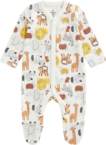 Комбинезон Mothercare NB U T&E JUNGLE ANIMAL AIO MC-CB697-1