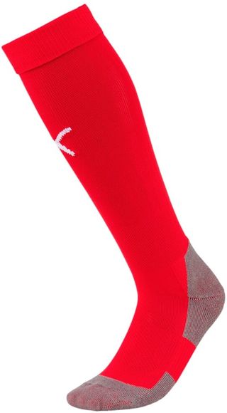 Гетры Team LIGA Socks CORE Puma Red-Puma White