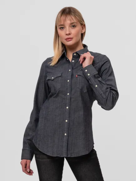 Рубашка Levis Levi's Original LS TAILRD SHIRT DARK 17269-0031