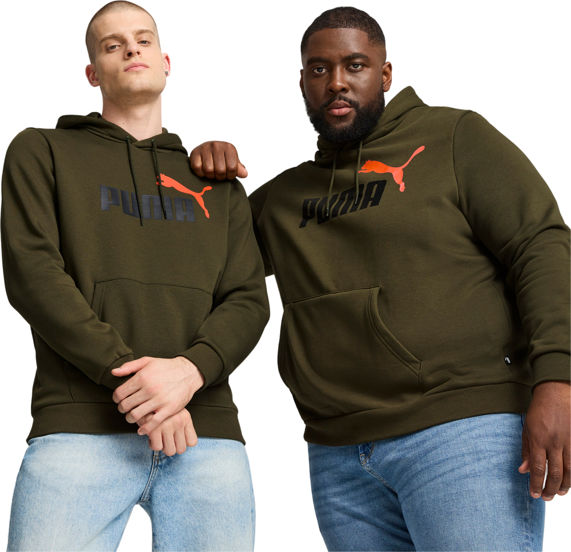 Толстовка Puma ESS+ 2 Col Big Logo Hoodie FL