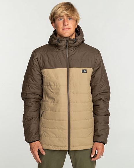 Куртка Billabong SURF CHECK PUFFER (DBR) EBYJK00115-DBR