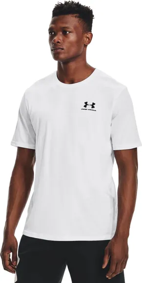 Футболка Under Armour Sportstyle Left Chest Logo SS 1326799-100