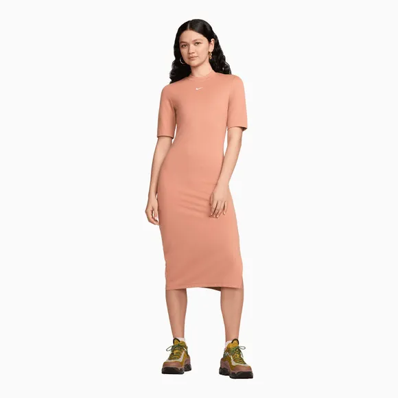 Платье Nike W NSW ESSNTL MIDI DRESS