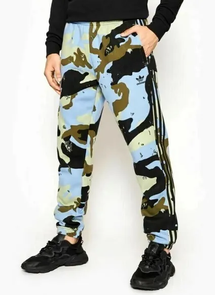 Брюки Adidas CAMO SWEATPANT AMBSKY H13465