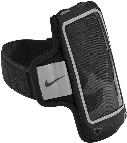 чехол на руку NIKE LIGHTWEIGHT ARM BAND BLACK/SILVER N.RN.25.001.OS