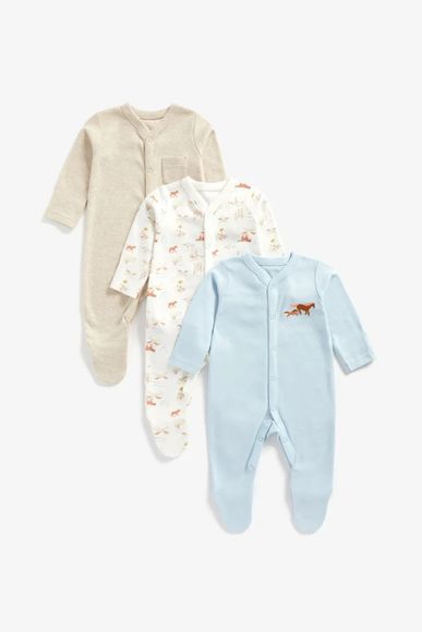 Комбинезон (3 шт) Mothercare Jumpsuit (3 pcs) MC-ZA023-1