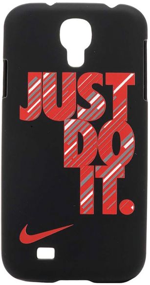 Чехол для телефона NIKE SWIFT JUST DO IT HARD PHONE CASE SAM S4 BLACK N.IA.A6.002.NS