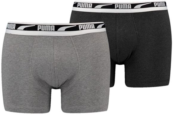 Боксеры (2 шт) PUMA MEN MULTI LOGO BOXER 2P 93804703