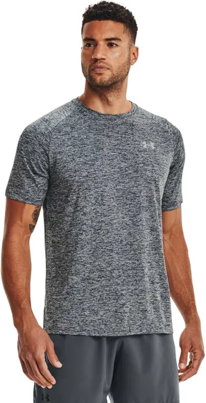 Футболка Under Armour UA Tech SS Tee Academy / / Steel 1326413-409