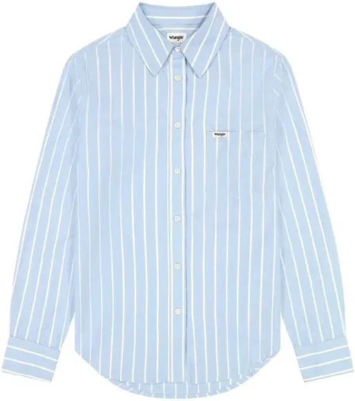 Рубашка Wrangler 1 PKT SHIRT POWDER BLUE 112350627