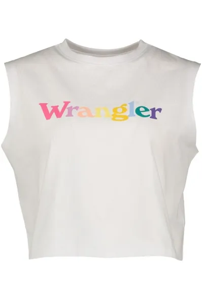 Футболка Wrangler SLEEVELESS TEE WHITE 112350642