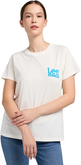 Футболка SMALL LEE TEE ECRU 112351130