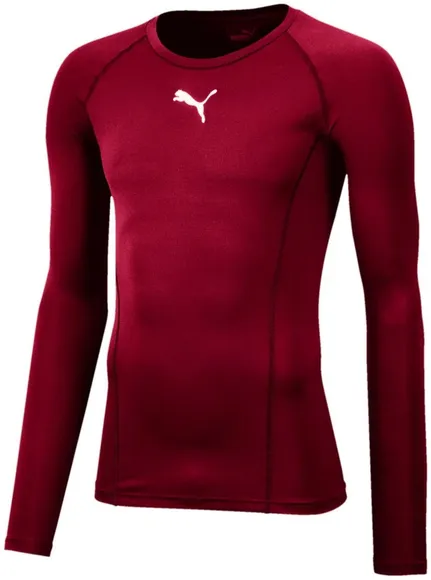 Лонгслив Puma LIGA Baselayer Tee LS Cordovan 65592009