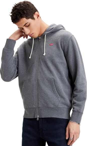 Толстовка Levis Levi's Original ZIP UP CHARCOAL HEATHER XX 34584-0000