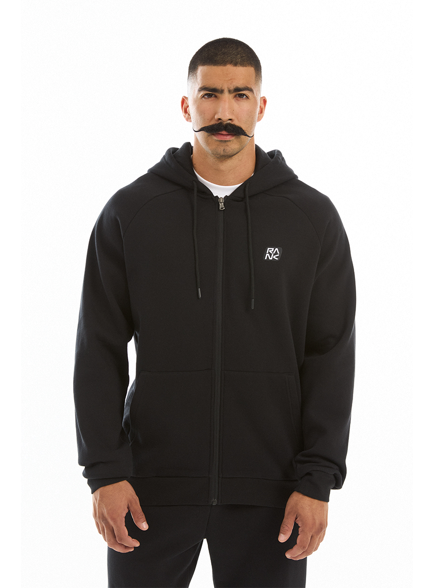 Толстовка RANK Man, Competitor Fleece FZ, Black