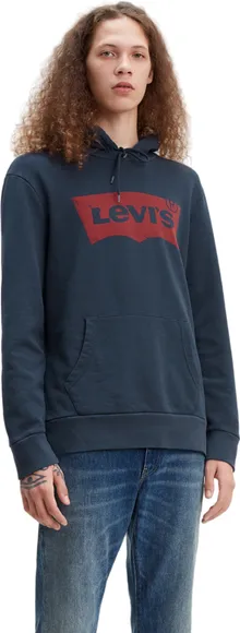 Толстовка Levis GRAPHIC PO HOODIE T3 HM HWK 1 DRESS BLU 19622-0007