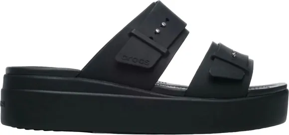 Пантолеты Crocs Brooklyn Buckle LowWdg Blk 207431-001