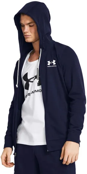 Толстовка Under Armour UA Rival Terry LC FZ 1370409-410