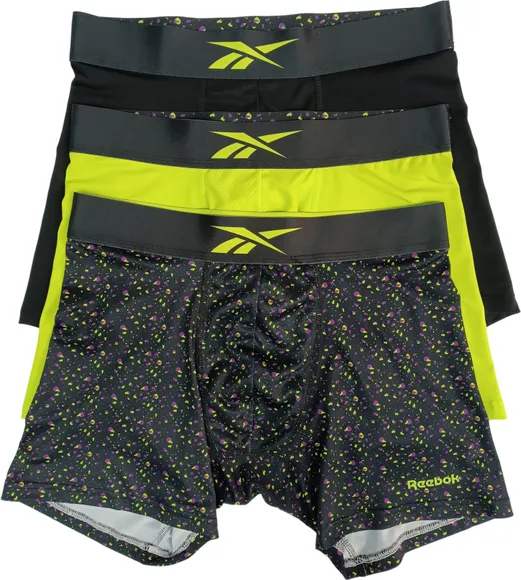 Трусы (3 шт) Reebok Mens RBK Sports Trunks TRAINER 3PK U515033S3PKA