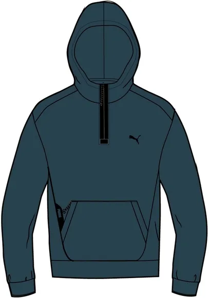 Толстовка Puma RAD/CAL Half-Zip DK 67331816