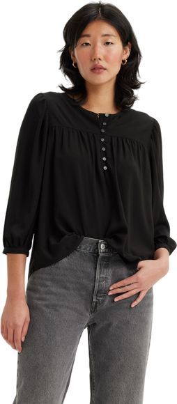 Рубашка Levis HALSEY 3/4 SLV BLOUSE BLACKS A7423-0000