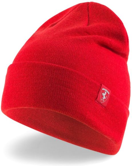 Шапка Puma Ferrari SPTWR Style Classic Cuff Beanie 2400702