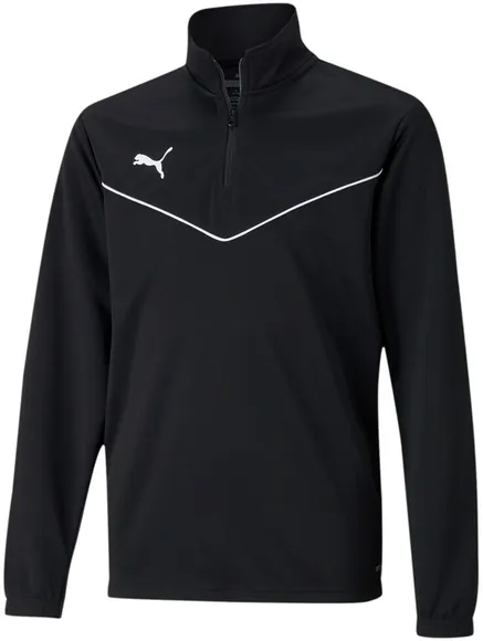 Джемпер teamRISE 1 4 Zip Top Jr Puma Black-Puma