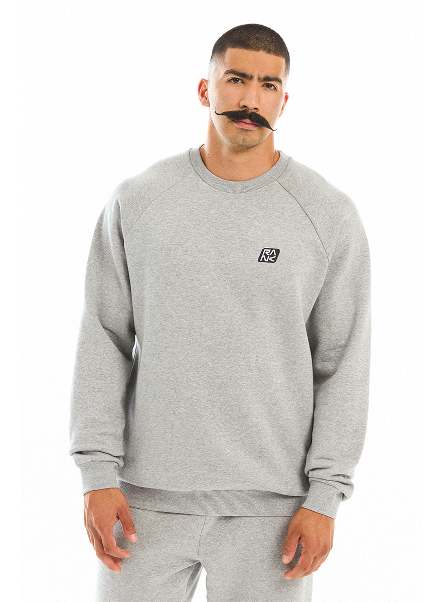 Свитшот RANK Man, Competitor Fleece Crew, Melange