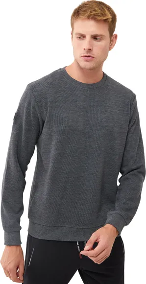 Джемпер утепленный Bilcee Men's Crew Neck Sweatshirt TB23ML11W1664-1-1035