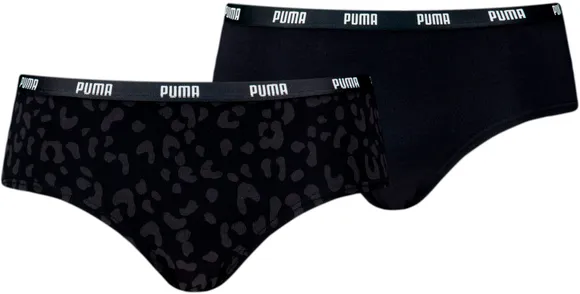 Трусы (2 шт) PUMA WOMEN PRINTED HIPSTER 2P PACKED