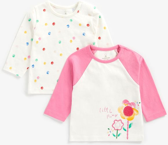 Футболка Изделие бельевое детское 2 шт Mothercare T-shirt (2 pcs) MC-ZB732