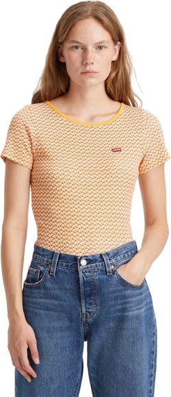 Футболка Levis Levi's Original HONEY SHORT SLEEVE ETTA GEO APRICOT PRIN 34932-0045