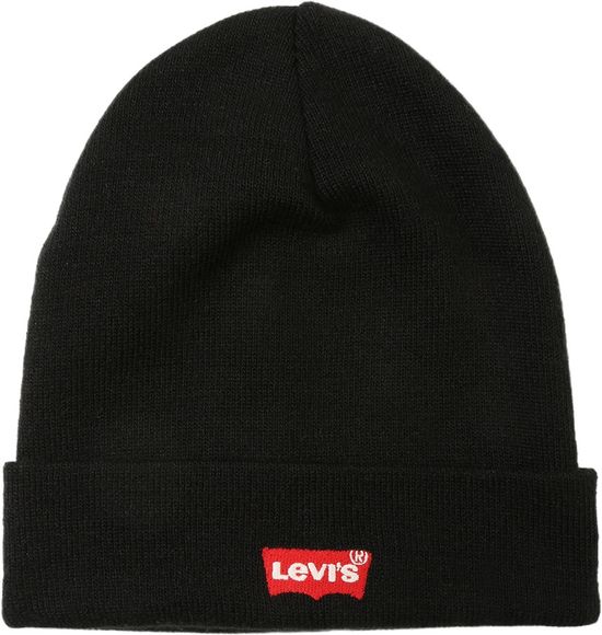 Шапка Levis Levi's Original RED BATWING EMBROIDERED SLOUCHY BEANIE 38022-0182