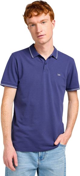 Поло Lee PIQUE POLO MEDIEVAL BLUE 112349969