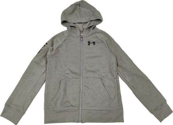 Толстовка Under Armour UA B RIVAL FLEECE FZ HOODIE 1373512-035