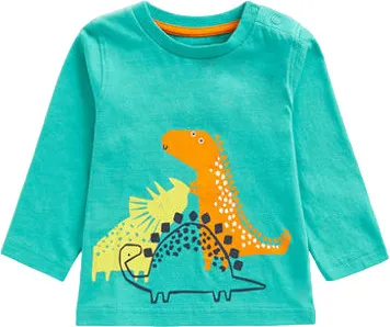 Лонгслив Mothercare MB PROMO GREEN DINO LS TEE MC-BA770