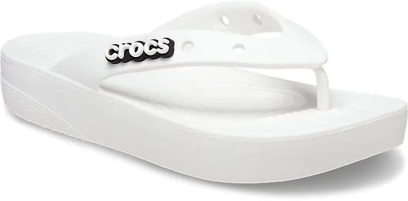 Сланцы Crocs Classic Platform Flip W Whi 207714-100