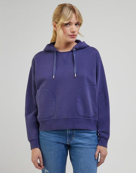 Толстовка Lee RELAXED HOODIE BLUEBERRY LQ67LJA89