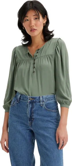 Рубашка Levis HALSEY 3/4 SLV BLOUSE GREENS A7423-0004