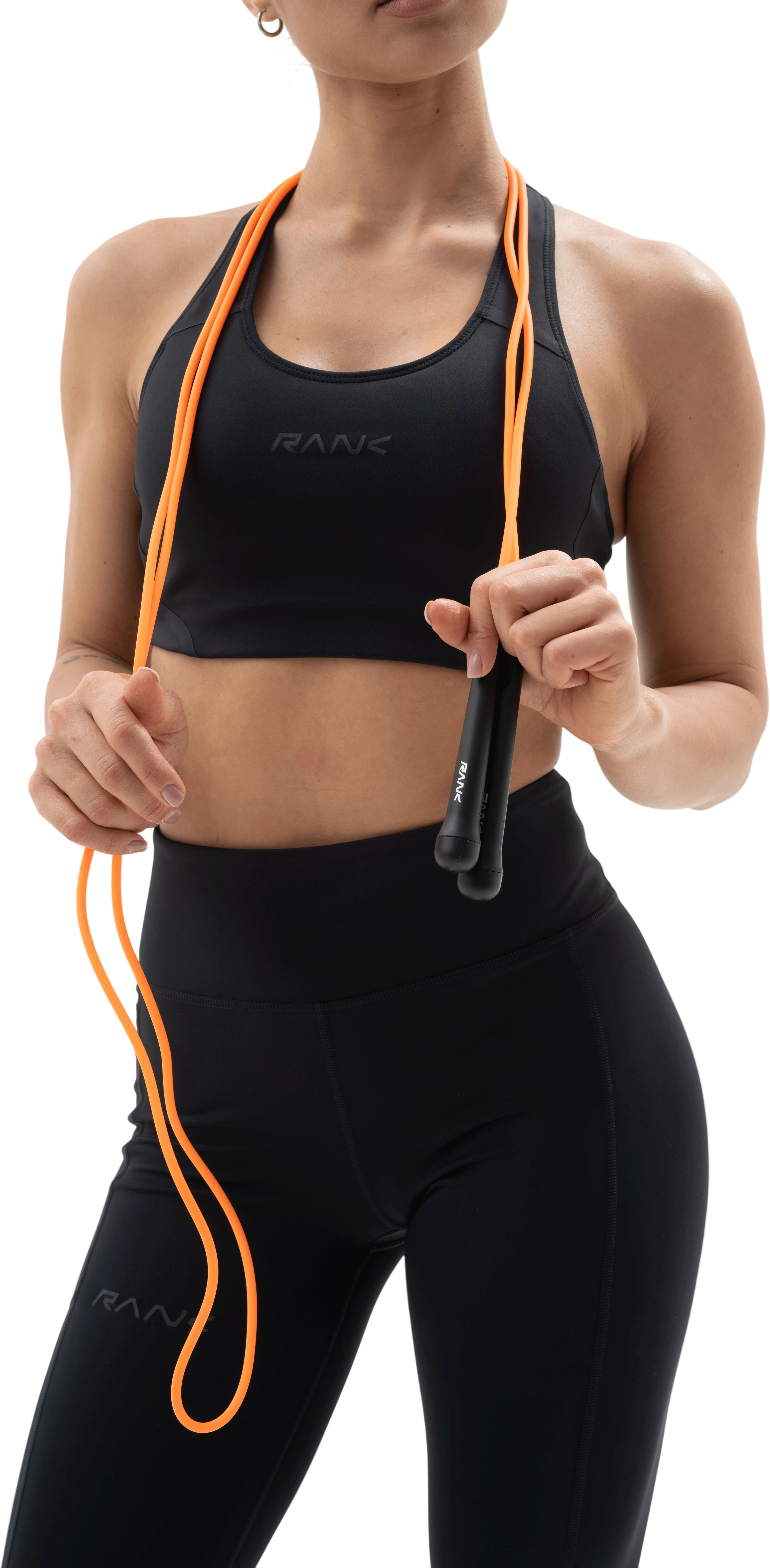 Скакалка 3м RANK Unisex, Skipping Rope 3m, Orange