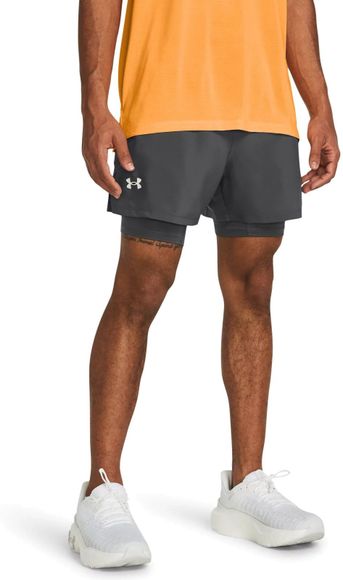 Шорты Under Armour UA LAUNCH 5'' 2-IN-1 SHORT 1382640-025