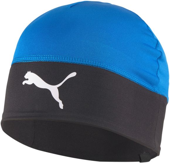 Шапка Puma teamLIGA Beanie Jr Electric Blue Lemonad 2278602