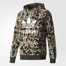 Толстовка Adidas CAMO HOODIE MULTCO BS4952