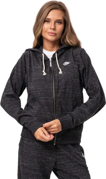 Толстовка Nike W NSW GYM VNTG EASY FZ HOODIE DM6386-010